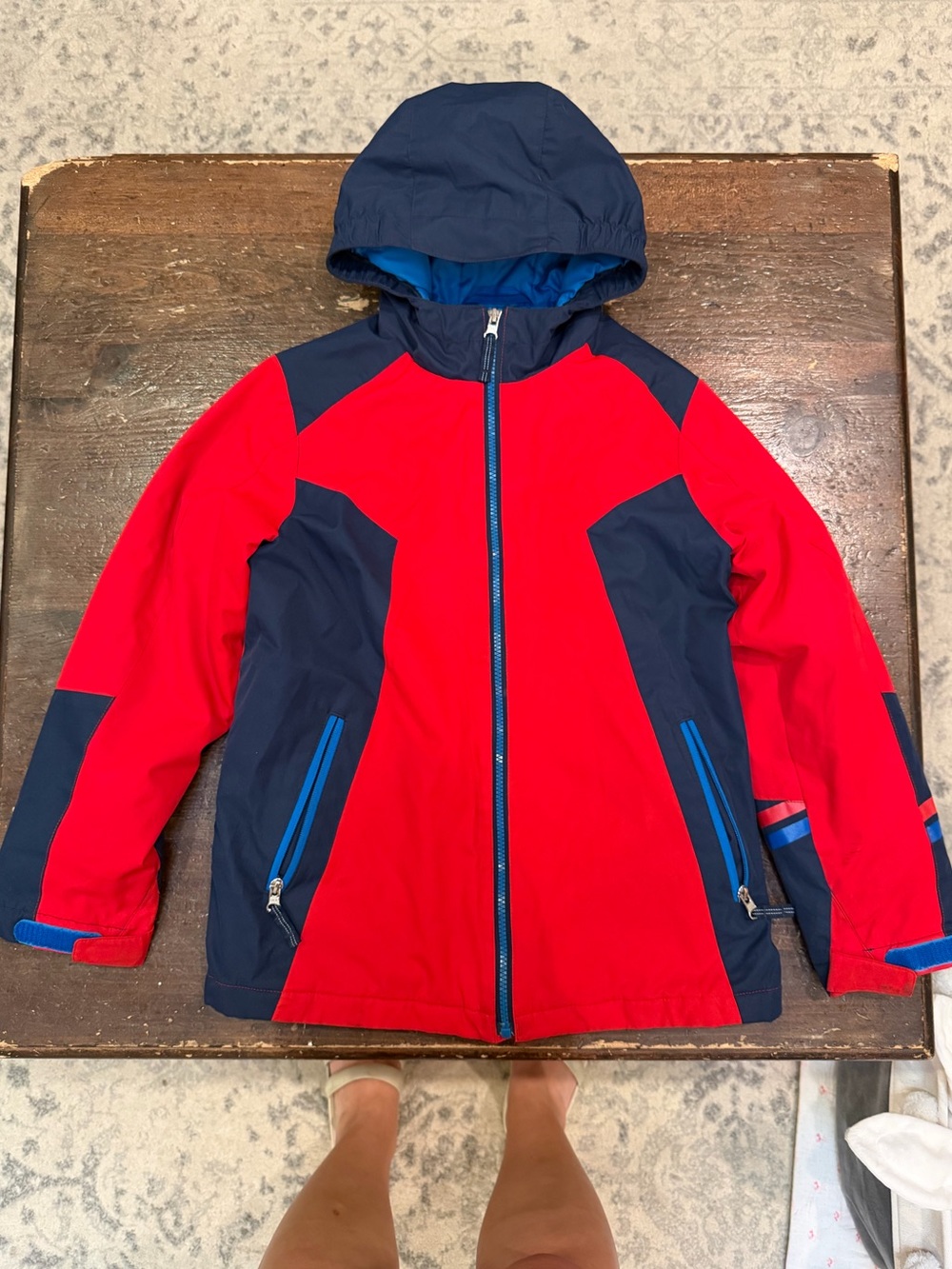 Lands End kids waterproof jacket